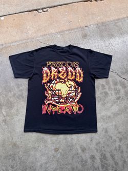 Freddie Dredd Inferno Tour 2023 Black Double-Sided T-Shirt