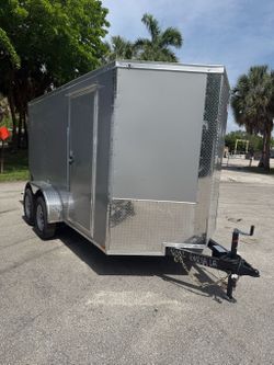 Quality Cargo 6 × 12 Enclosed Trailer 7k