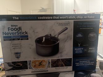 3 1/2 Qt Saucepan With Glass Kid NINJA Foodi Neverstick Premium