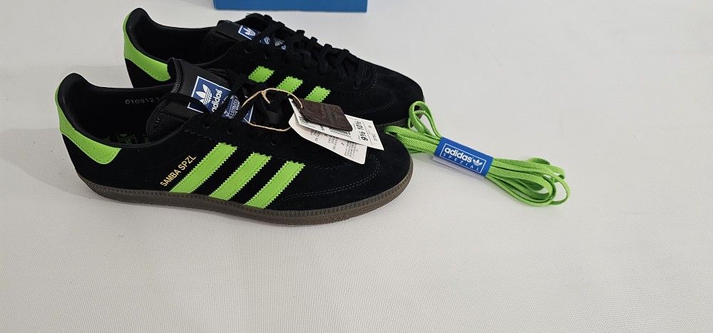 adidas gazelle silver green womens adidas Samba Deco SPZL IF5738 main image 0