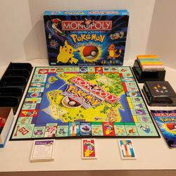 Vintage Pokémon Monopoly Board Game 