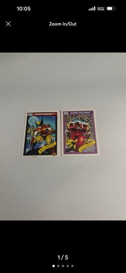 1991 Toy Biz Marvel Universe Series II Promo Trading Cards Wolverine Juggernaut