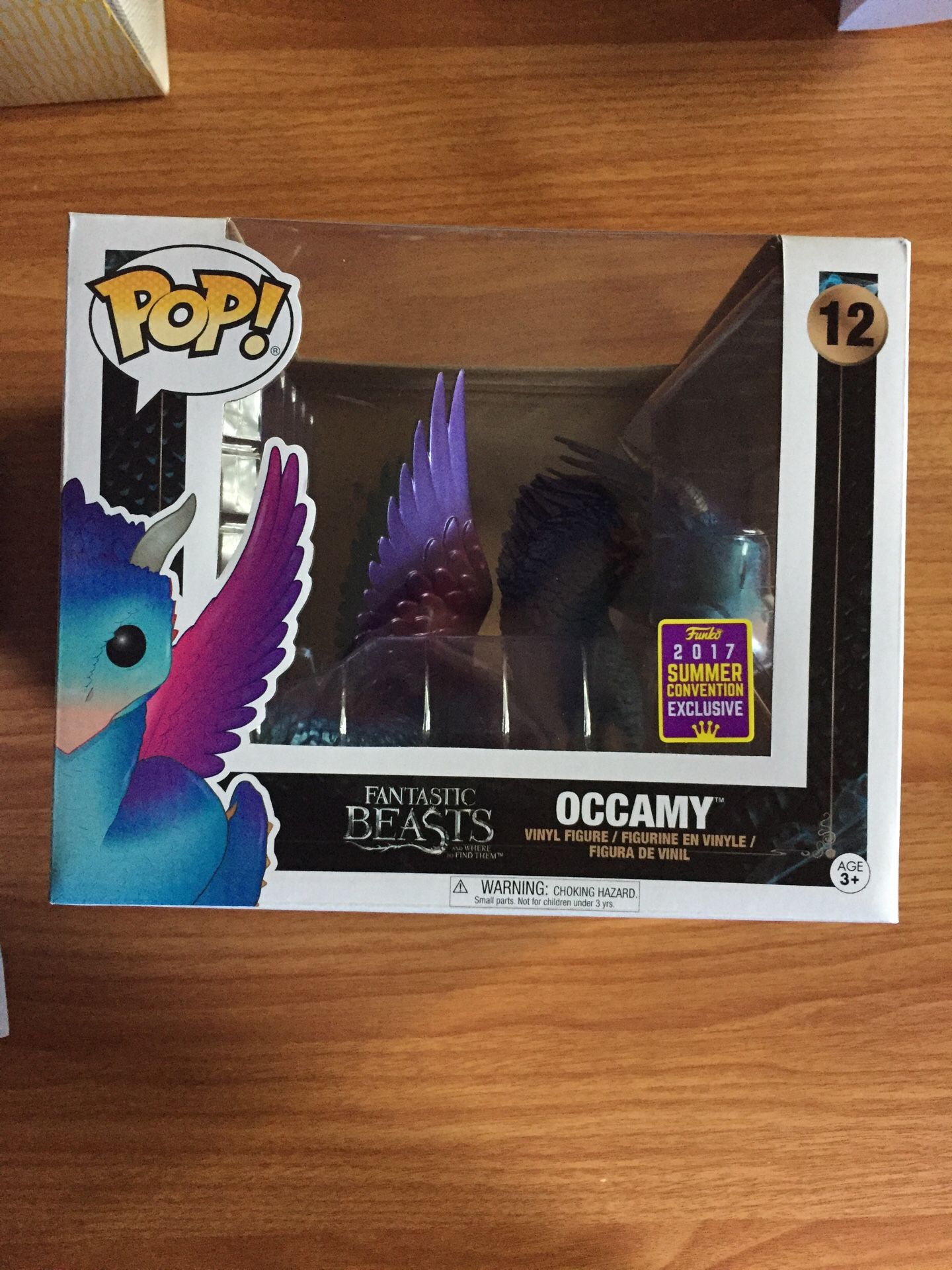 Funko pop Sdcc 2017 Exclusive occamy fantastic beasts