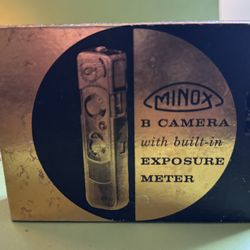 MINOX B CHROME SUBMINIATURE CAMERA
