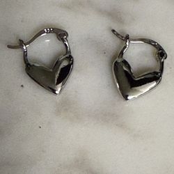 New! Sterling Silver 925 small hearts
