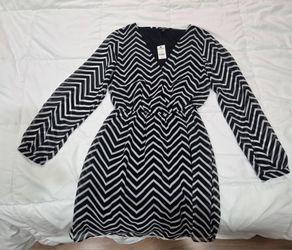 Black and White Dress