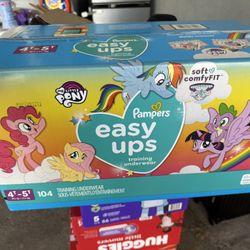 Pamper Easy Ups 4-5 T