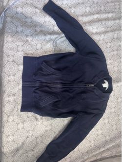 Unisex toddler Burberry zip sweater