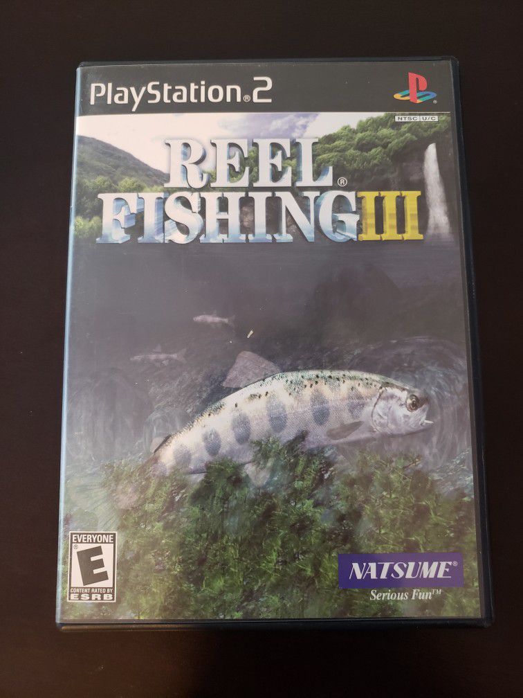Reel Fishing 3 Sony PlayStation 2 PS2 Complete in Box W Manual CIB TESTED