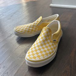 Checkered Vans 
