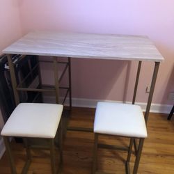 Bar Table 3    3 Foot High And 3foot 1/2 Long 