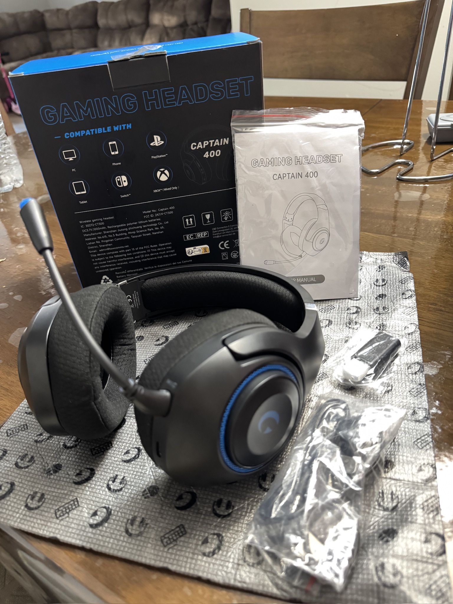 Gamer headphones