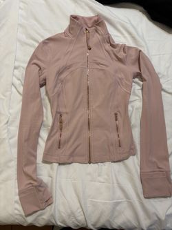PINK WOMENS/GIRLS LULULEMON ZIP UP JACKET
