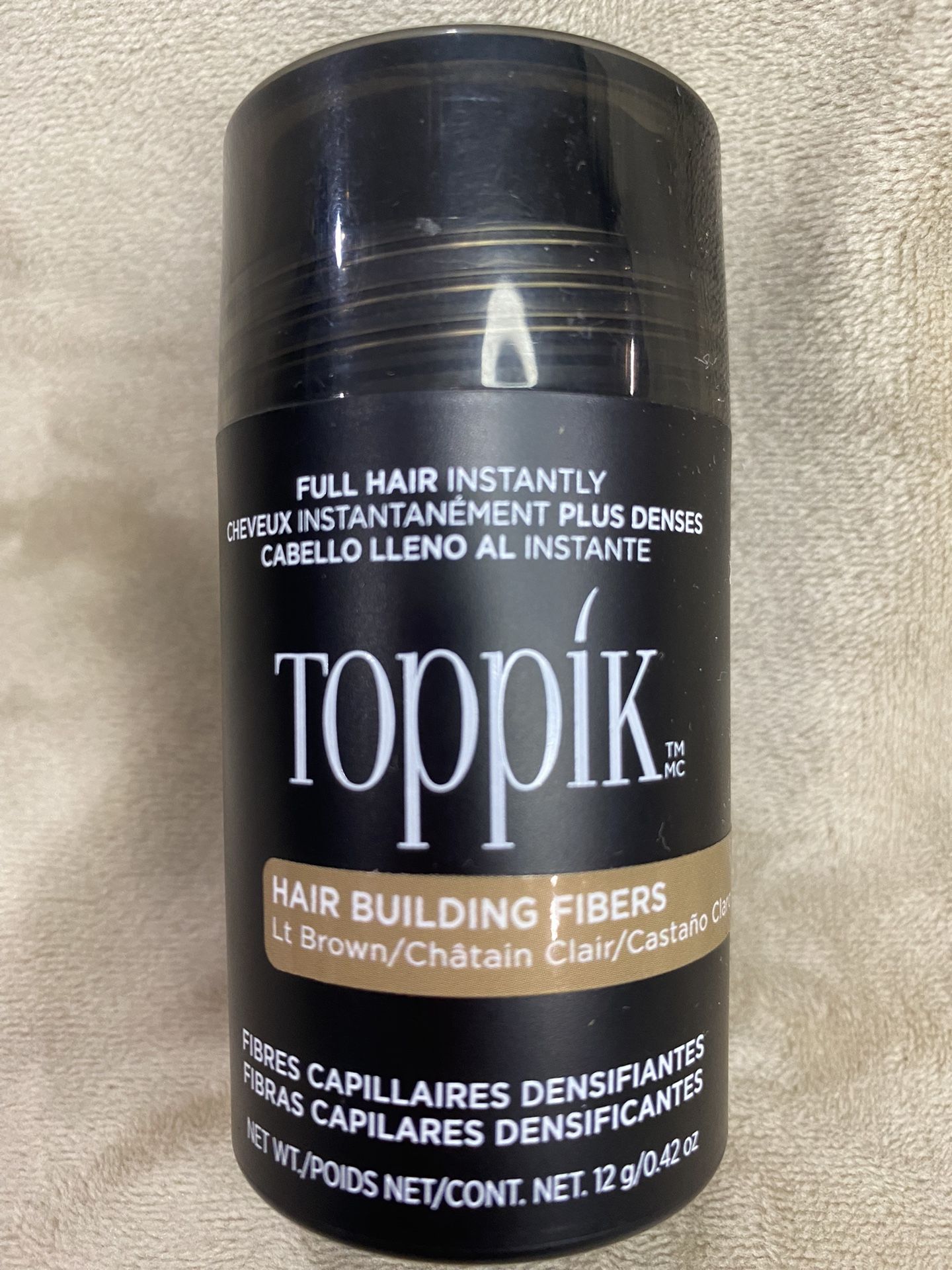 Toppik Hair Building Fibers, Fill In Fine or Thinning Hair Instantly Thicker, Fuller Looking Hair