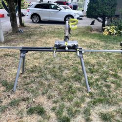 Ryobi Miter Saw And Stand