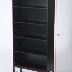 Black shelf