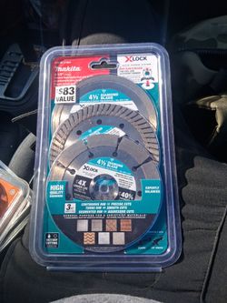 Makita 41/2 diamond blade