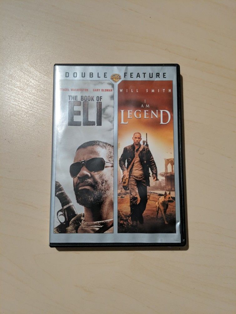 The Book Of Eli and I Am Legend DVD