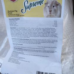 Guinea Pig Food