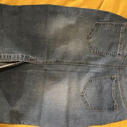 Denim Pencil Skirt - April Jeans Size Large