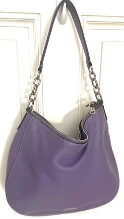 *AUTHENTIC* COACH "Elle" hobo bag Lavender pebble leather (style F31399)