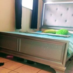 Queen Bed Frame And Headboard 