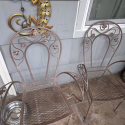 Pretty Metal Outdoor Chairs