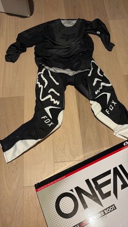 Riding pants and long sleeve fox racing