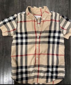 Boys Burberry Shirt Size 8. $175