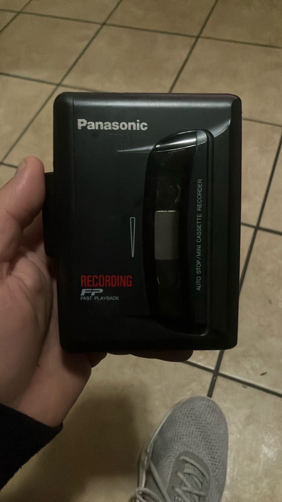 Mini Cassette Recorder