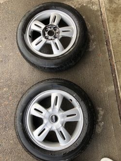 Mini Cooper wheels and tires