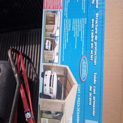 10 + 20 Vehicle Canopy 10' High 