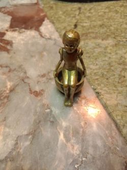 Antique novelty figural cigar cutter from 1(contact info removed).