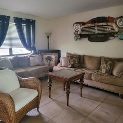 Sleeper Sofa And love Seat
