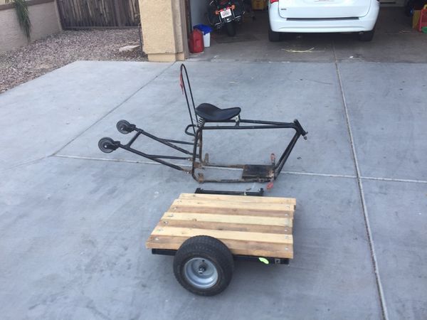 Mini bike frame with wheelie bar for Sale in Gilbert, AZ