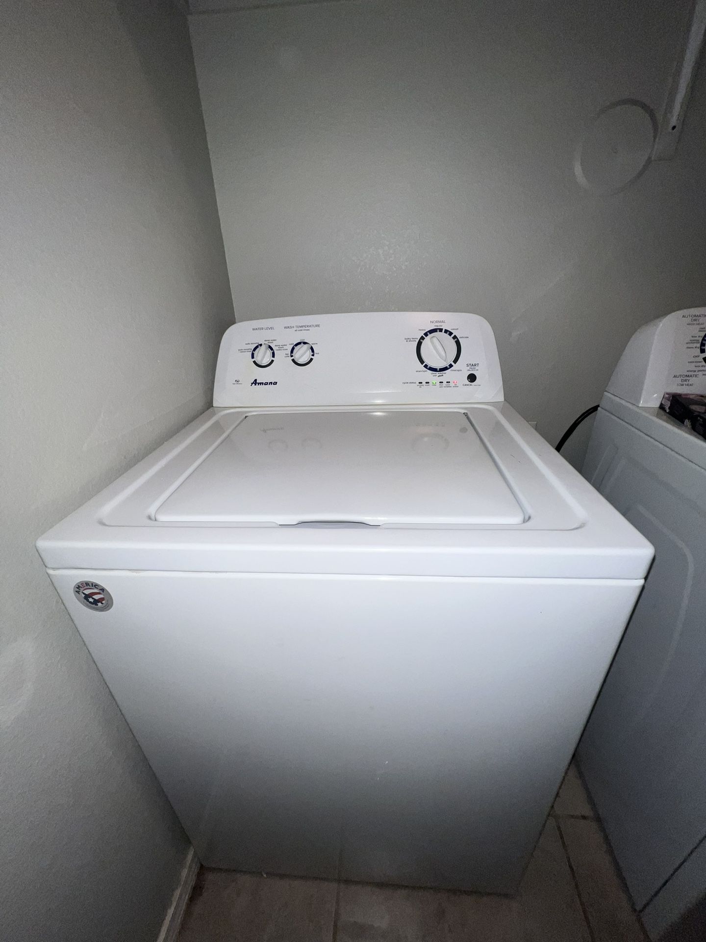 Washer Dryer Amana