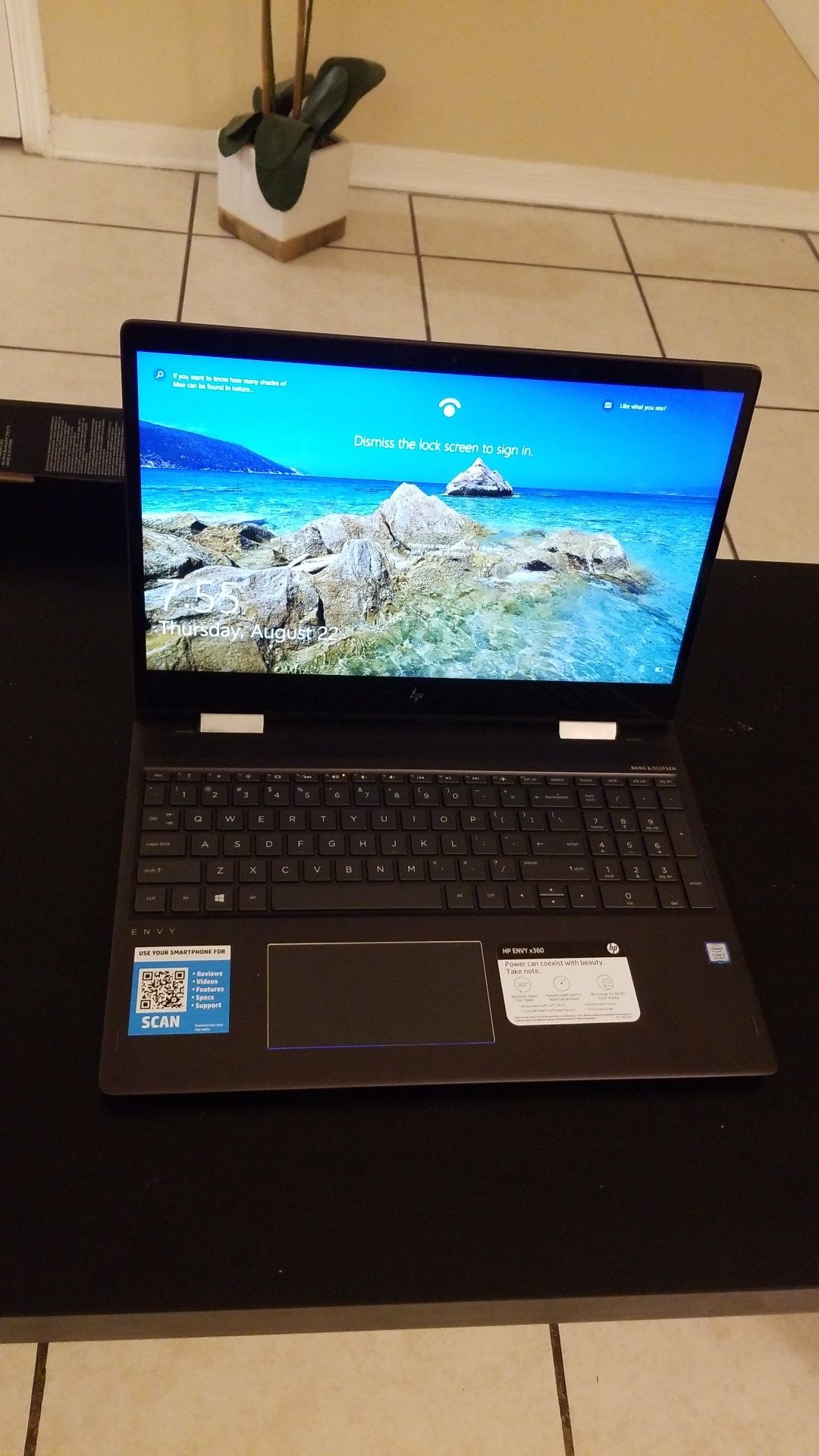 Premium laptop HP envy x360