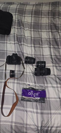 Canon rebel t7i bundle sold together
