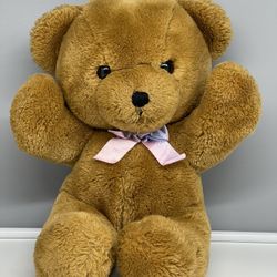 Vintage 1986 Dakin Brown Teddy Bear in Excellent Condition  Owned by a Collector