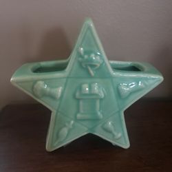 Order Of Eastern Star Pottery -2 Stars