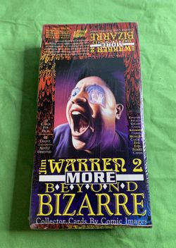 Jim Warren 2 Beyond Bizarre Card Box