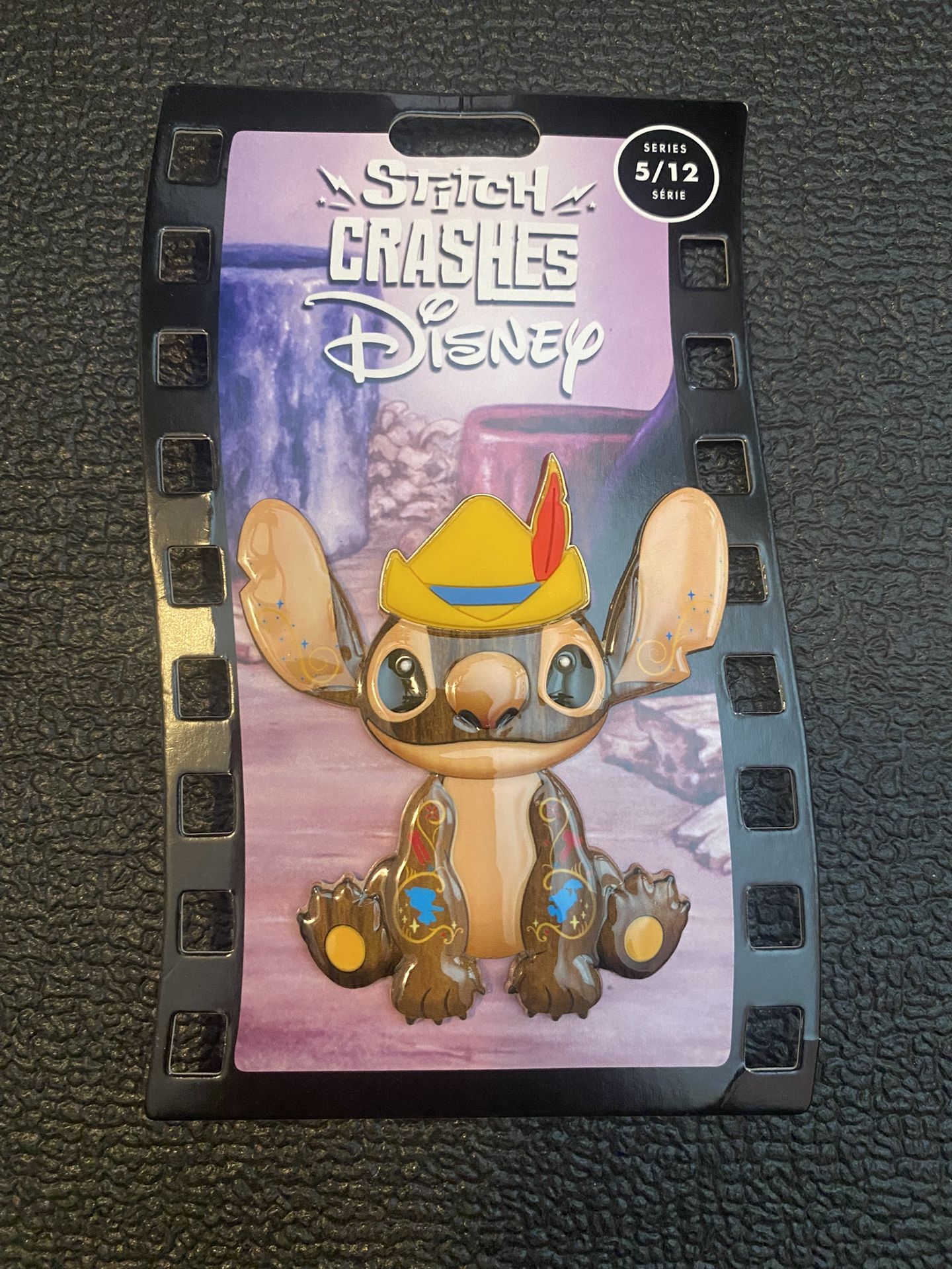 Stitch Crashes Disney Pin