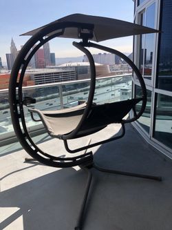 Sunset Swings 421-L Two Person Outdoor Swing With Cup Holders RRP $1895