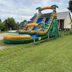   Brincolin De Agua Brincolin Bouncy Waterslide Moonwalk Bounce House
