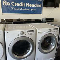 Lg Washer And Dryer We Finance 
