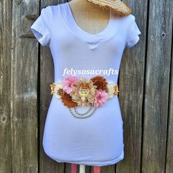 Pink Teddy Beae Baby Shower Sash_mom To Be Sash_teddy Bear Maternity Sash, 