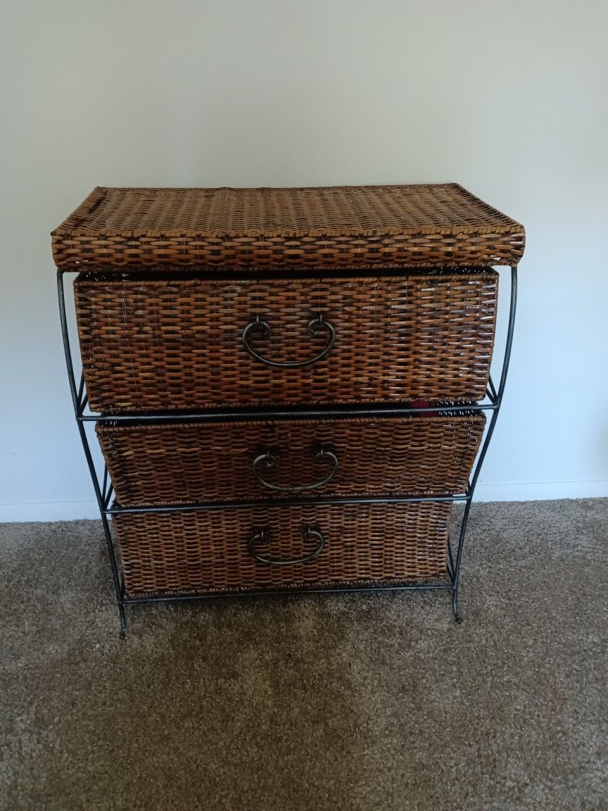 Wicker Dresser 