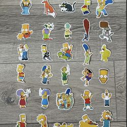 New The Simpsons Stickers 40 Pcs (Price For All)