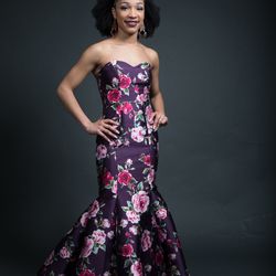 Floral Prom Dress