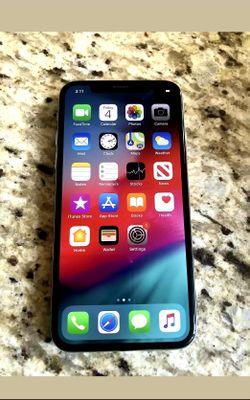 Unlocked iPhone X 256GB Silver